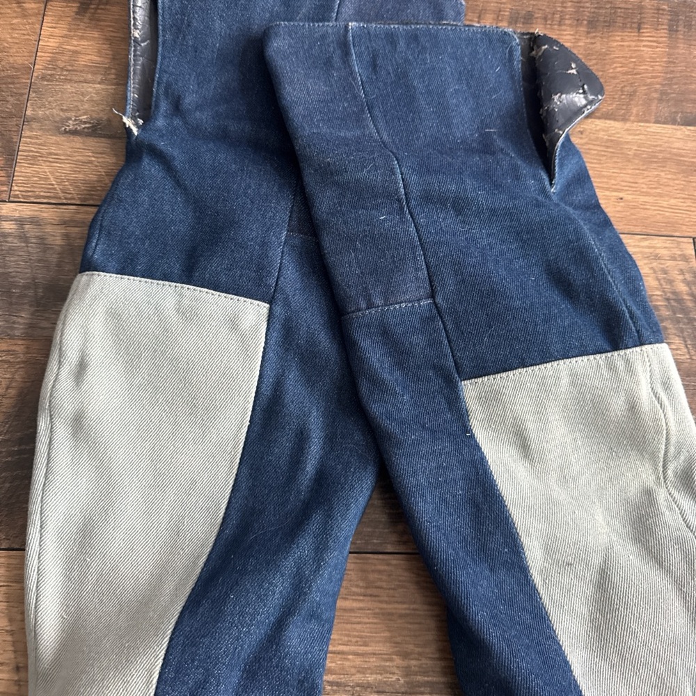 SHOE REPUBLIC / 7.5 Blue denim over the knee boots #denimboots - Picture 3 of 10
